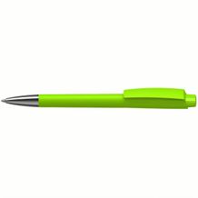 Kugelschreiber Zeno softtouch/high gloss Mn (softtouch hellgrün/hellgrün) (Art.-Nr. CA397355)
