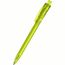 Kugelschreiber Qube transparent (hellgrün transparent) (Art.-Nr. CA420102)