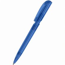 Kugelschreiber Push transparent (blau transparent) (Art.-Nr. CA424275)