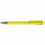 Kugelschreiber Qube transparent Mn (gelb transparent) (Art.-Nr. CA427883)