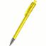 Kugelschreiber Qube transparent Mn (gelb transparent) (Art.-Nr. CA427883)