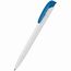 Kugelschreiber Jona recycling antibacterial (weiss/hellblau) (Art.-Nr. CA456662)