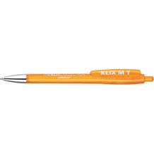 Kugelschreiber Klix transparent Mn (orange transparent) (Art.-Nr. CA460381)