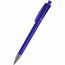 Kugelschreiber Qube transparent Mn (dunkelblau transparent) (Art.-Nr. CA477738)