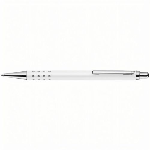 Kugelschreiber Aura metal MMc (Art.-Nr. CA482730) - Der Aura metal MMc ist ein Druckkugelsch...
