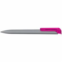 Kugelschreiber Trias high gloss/transparent (grau/pink transparent) (Art.-Nr. CA505378)