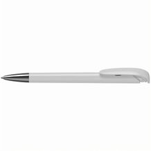 Kugelschreiber Jona high gloss Mn (weiß) (Art.-Nr. CA513337)