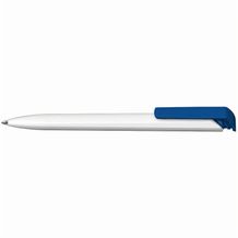 Kugelschreiber Trias high gloss (weiss/mittelblau) (Art.-Nr. CA515030)