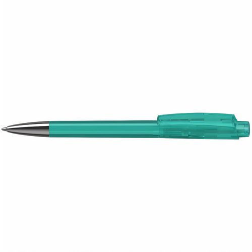 Kugelschreiber Zeno transparent Mn (Art.-Nr. CA536726) - Der Zeno transparent Mn ist ein Druckkug...