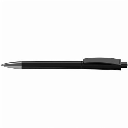 Kugelschreiber Qube high gloss Mn (Art.-Nr. CA554025) - Der Qube high gloss Mn ist ein Druckkuge...