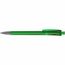 Kugelschreiber Qube transparent Mn (grün transparent) (Art.-Nr. CA555715)