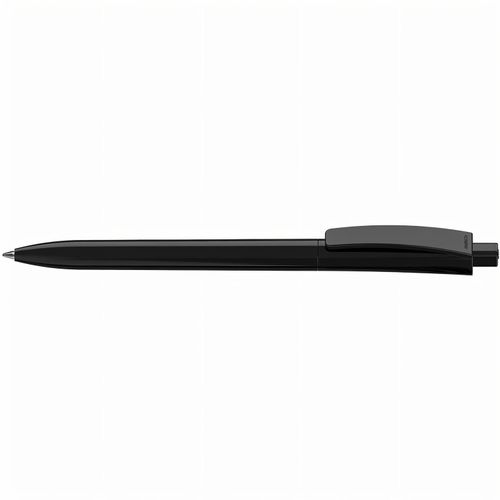 Kugelschreiber Qube high gloss (Art.-Nr. CA559057) - Der Qube high gloss ist ein Druckkugelsc...