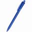 Kugelschreiber Qube transparent (blau transparent) (Art.-Nr. CA567029)
