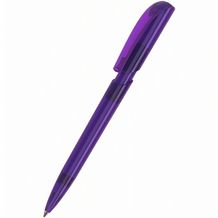 Kugelschreiber Push transparent (violett transparent) (Art.-Nr. CA569404)