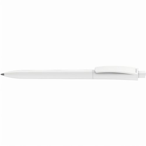Kugelschreiber Qube high gloss (Art.-Nr. CA581385) - Der Qube high gloss ist ein Druckkugelsc...