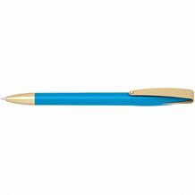 Kugelschreiber Cobra high gloss MMg (cyan) (Art.-Nr. CA582420)