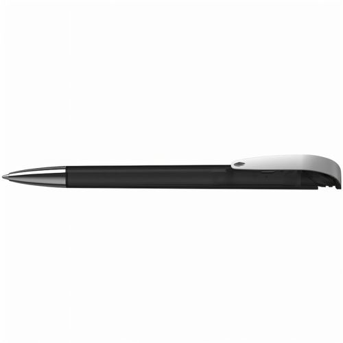 Kugelschreiber Jona transparent MMn (Art.-Nr. CA588771) - Der Jona transparent MMn ist ein Druckku...
