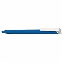 Kugelschreiber Trias high gloss (mittelblau/weiss) (Art.-Nr. CA594750)
