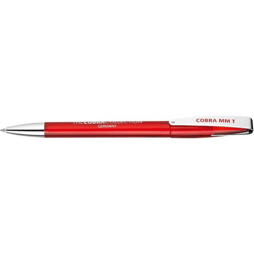 Kugelschreiber Cobra transparent MMn (Art.-Nr. CA596523) - Der Cobra transparent MMn ist ein...