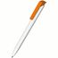 Kugelschreiber Trias recycling antibacterial (weiss/hellorange) (Art.-Nr. CA600572)