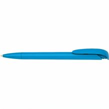 Kugelschreiber Jona high gloss (cyan) (Art.-Nr. CA618384)
