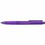 Kugelschreiber Tecto softfrost/transparent (softfrost violett / violett transparent) (Art.-Nr. CA627435)