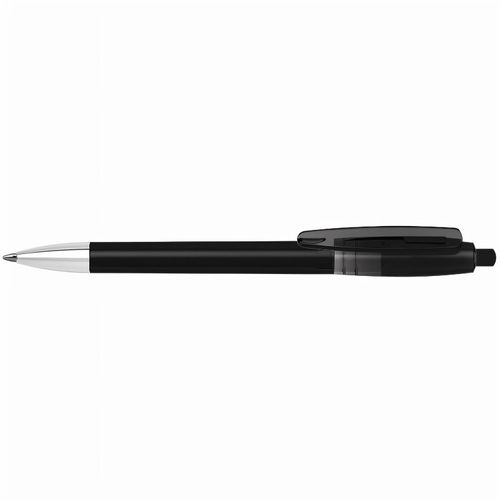 Kugelschreiber Klix transparent Mn (Art.-Nr. CA654086) - Der Klix transparent Mn ist ein Druckkug...