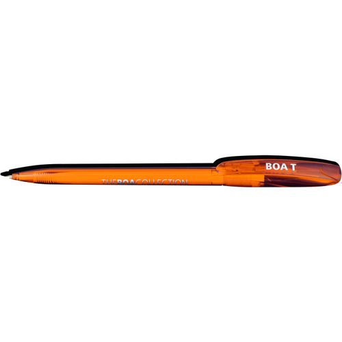 Kugelschreiber Boa transparent (Art.-Nr. CA662823) - Der Boa transparent ist ein Drehkugelsch...