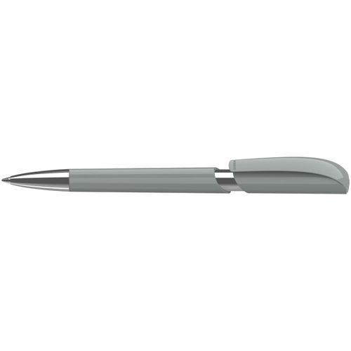 Kugelschreiber Push high gloss Mn (Art.-Nr. CA663593) - Der Push high gloss Mn ist ein Druckkuge...