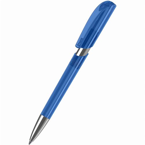 Kugelschreiber Push transparent Mn (Art.-Nr. CA682480) - Der Push transparent Mn ist ein Druckkug...