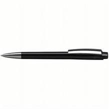 Kugelschreiber Zeno transparent MMn (schwarz transparent) (Art.-Nr. CA690314)