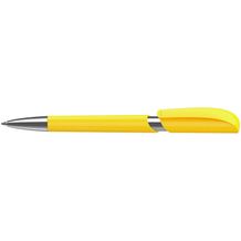 Kugelschreiber Push high gloss Mn (gelb) (Art.-Nr. CA690508)
