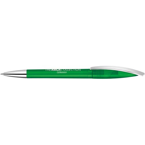 Kugelschreiber Arca transparent MMn (Art.-Nr. CA709080) - Der Arca transparent MMn ist ein Drehkug...