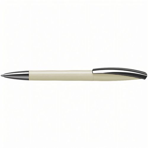 Kugelschreiber Arca metallic-hg MMn (Art.-Nr. CA711658) - Der Arca metallic-hg MMn ist ein Drehkug...