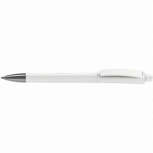 Kugelschreiber Qube high gloss Mn (Art.-Nr. CA714901) - Der Qube high gloss Mn ist ein Druckkuge...