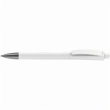 Kugelschreiber Qube high gloss Mn (Weiss) (Art.-Nr. CA714901)