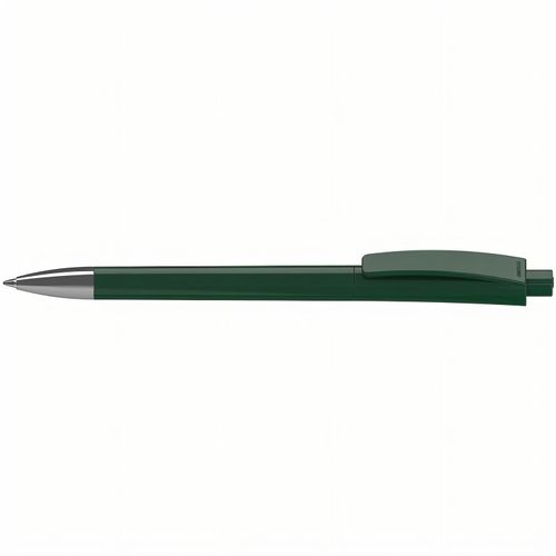 Kugelschreiber Qube high gloss Mn (Art.-Nr. CA740656) - Der Qube high gloss Mn ist ein Druckkuge...