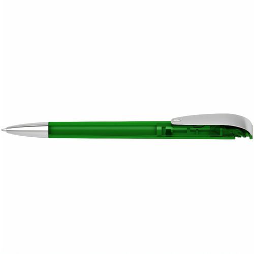Kugelschreiber Jona transparent MMn (Art.-Nr. CA746778) - Der Jona transparent MMn ist ein Druckku...