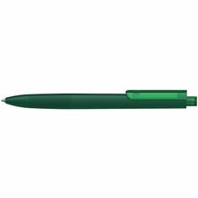 Kugelschreiber Tecto softtouch/transparent (softtouch dunkelgrün/grün transparent) (Art.-Nr. CA752279)