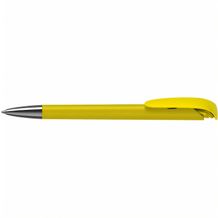 Kugelschreiber Jona softtouch/high gloss Mn (softtouch gelb/gelb) (Art.-Nr. CA763943)