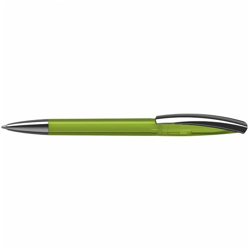 Kugelschreiber Arca transparent MMn (Art.-Nr. CA794615) - Der Arca transparent MMn ist ein Drehkug...