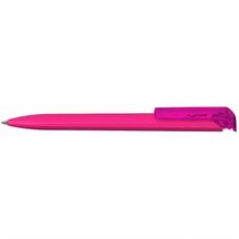 Kugelschreiber Trias softtouch/transparent (softtouch magenta/pink transparent) (Art.-Nr. CA804402)