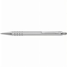 Kugelschreiber Aura metal MMc (silbermetallic) (Art.-Nr. CA810654)