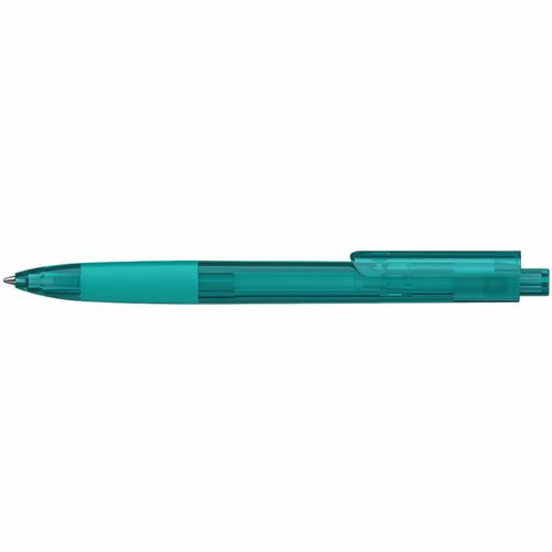 Kugelschreiber Tecto transparent (Art.-Nr. CA827265) - Der Tecto transparent ist ein Druckkugel...