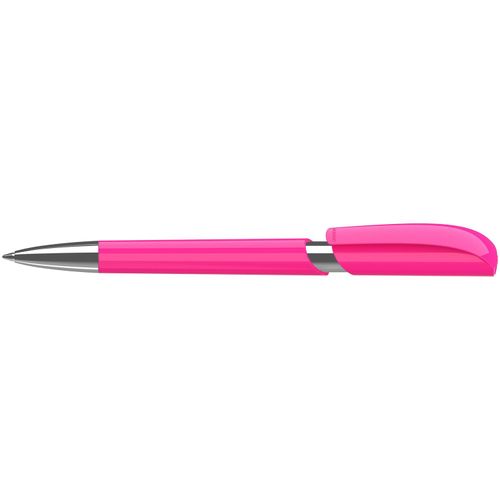 Kugelschreiber Push high gloss Mn (Art.-Nr. CA827834) - Der Push high gloss Mn ist ein Druckkuge...