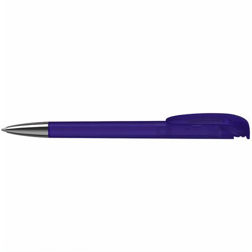 Kugelschreiber Jona transparent Mn (Art.-Nr. CA834195) - Der Jona transparent Mn ist ein Druckkug...