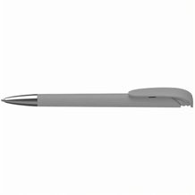 Kugelschreiber Jona softgrip Ms (softgrip hellgrau) (Art.-Nr. CA869127)