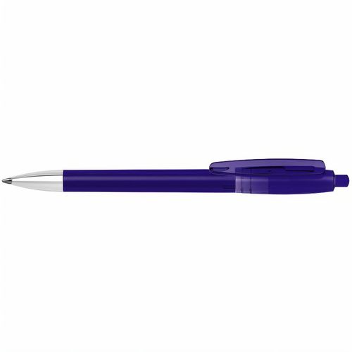 Kugelschreiber Klix transparent Mn (Art.-Nr. CA891762) - Der Klix transparent Mn ist ein Druckkug...