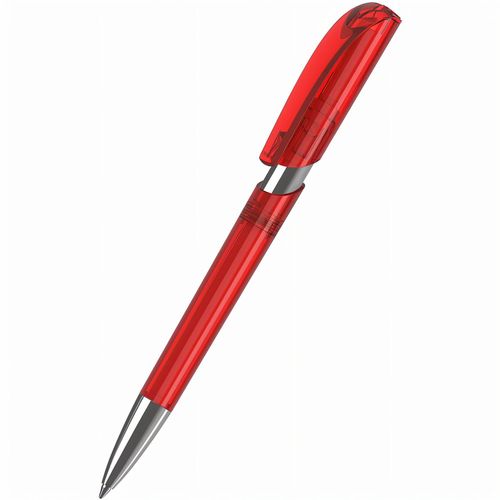 Kugelschreiber Push transparent Mn (Art.-Nr. CA894831) - Der Push transparent Mn ist ein Druckkug...