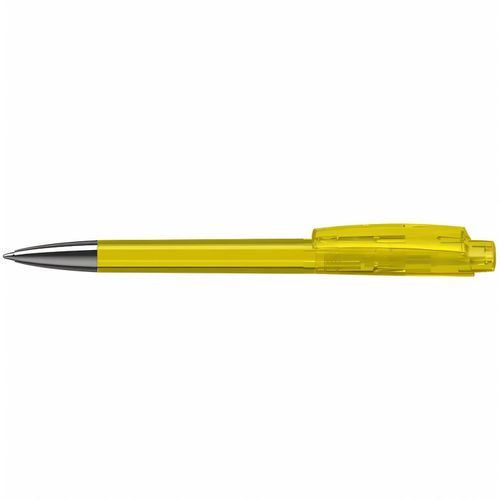 Kugelschreiber Zeno transparent Mn (Art.-Nr. CA910937) - Der Zeno transparent Mn ist ein Druckkug...